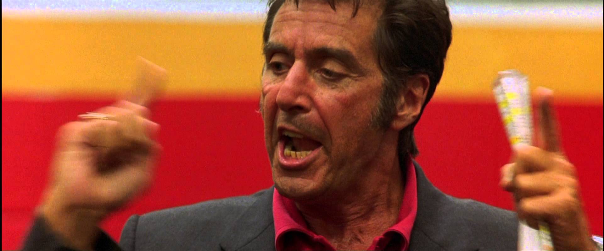 High Quality any given sunday pacino Blank Meme Template