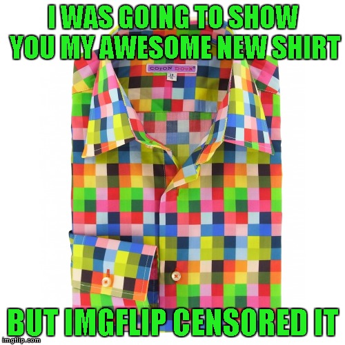 Encouraging creativity as long as you remain politically correct it seems. | I WAS GOING TO SHOW YOU MY AWESOME NEW SHIRT; BUT IMGFLIP CENSORED IT | image tagged in politically correct shirt,memes,censorship,politically correct,funny,trolls decide | made w/ Imgflip meme maker