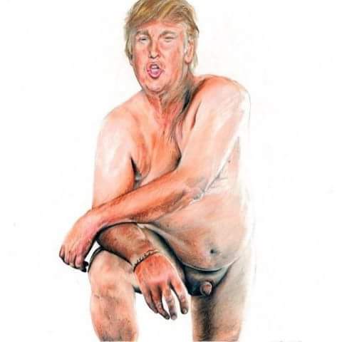 Nude Trump Blank Template Imgflip
