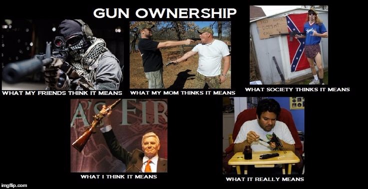 Gun ownership | .. | image tagged in gun ownership | made w/ Imgflip meme maker