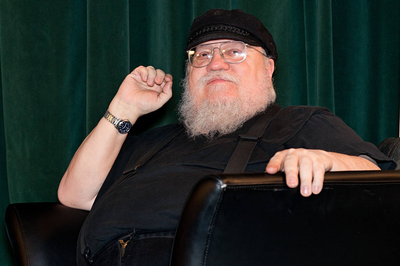 High Quality george rr martin Blank Meme Template