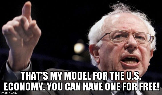 THAT'S MY MODEL FOR THE U.S. ECONOMY. YOU CAN HAVE ONE FOR FREE! | made w/ Imgflip meme maker