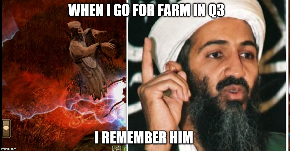 WHEN I GO FOR FARM IN Q3; I REMEMBER HIM | made w/ Imgflip meme maker