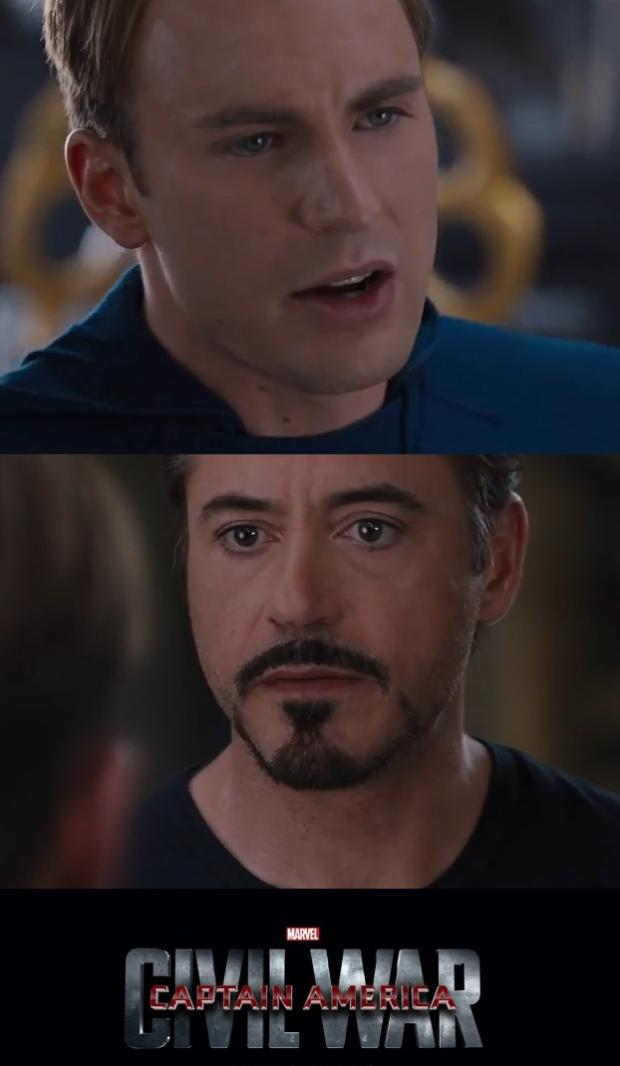 High Quality Captain America Civil War Blank Meme Template