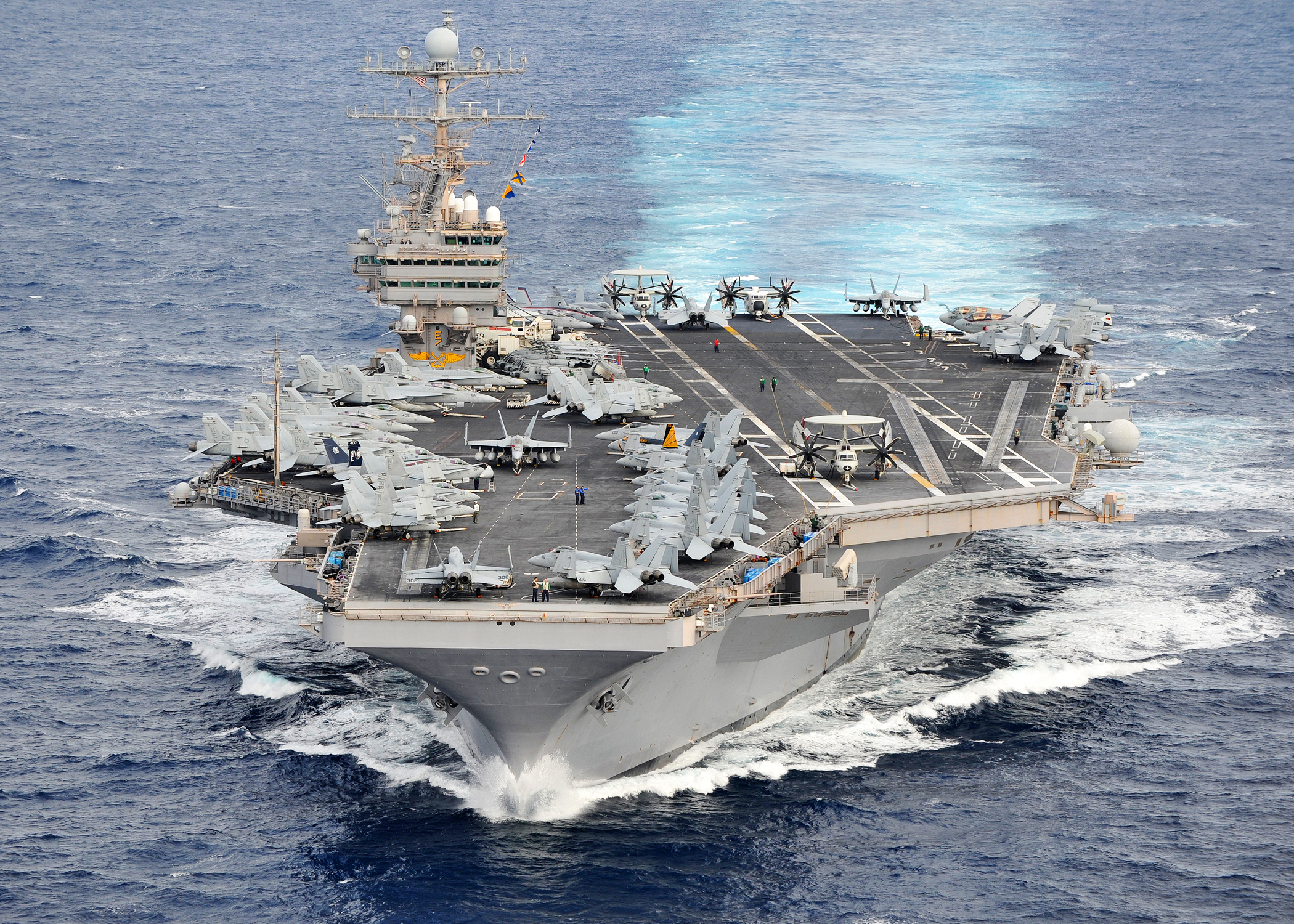 USS Abraham Lincoln Blank Meme Template