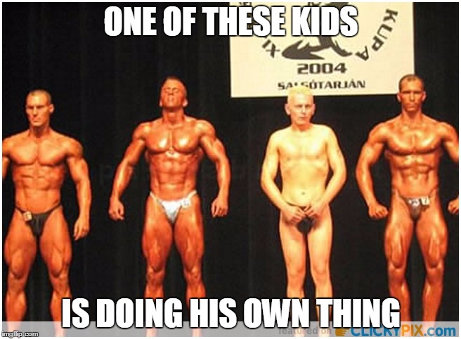 ONE OF THESE KIDS; IS DOING HIS OWN THING | image tagged in vertex,memories | made w/ Imgflip meme maker