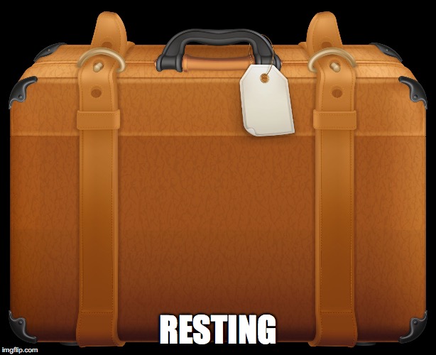 Case | RESTING | image tagged in case | made w/ Imgflip meme maker