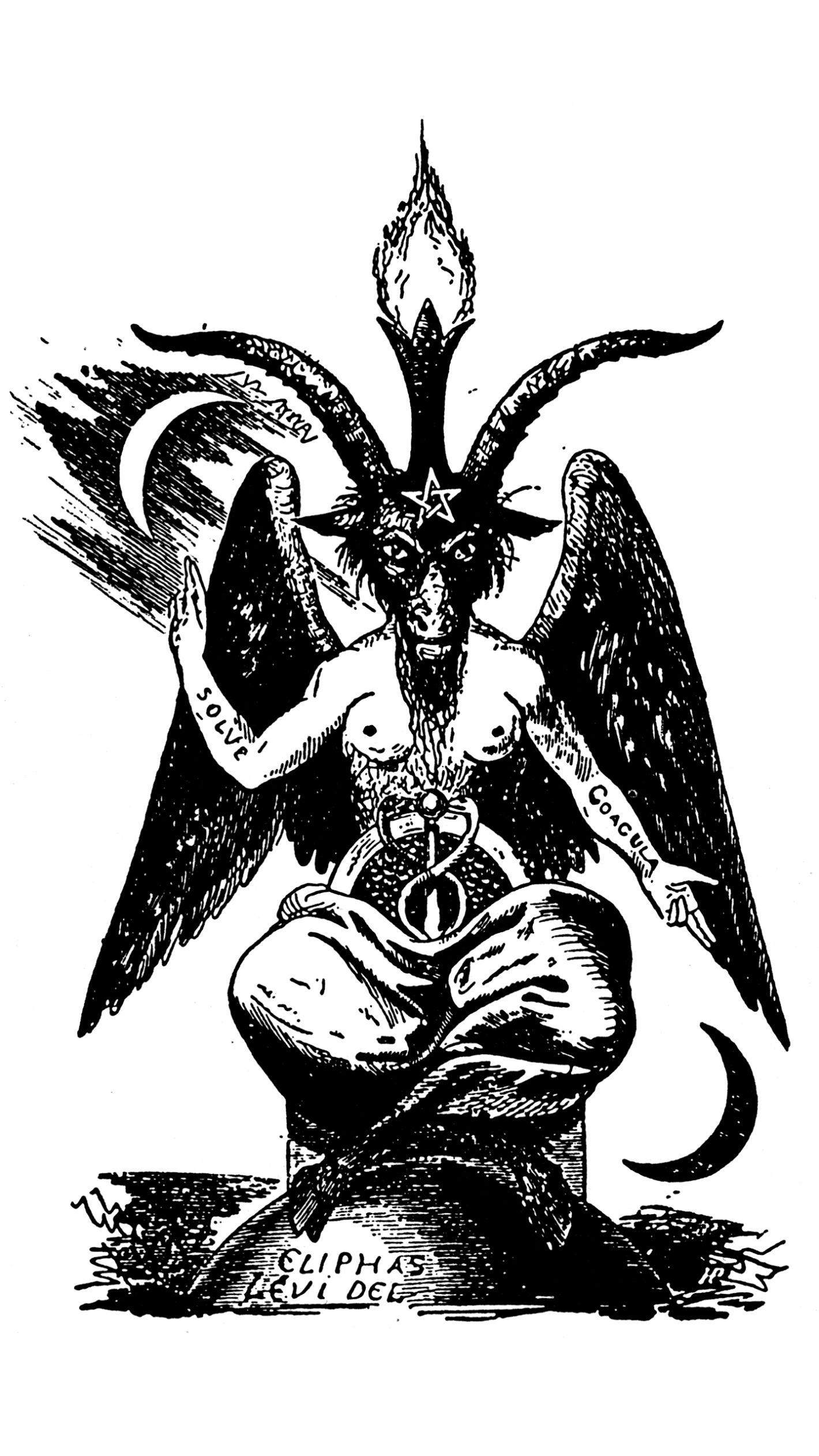 High Quality Baphomet Blank Meme Template