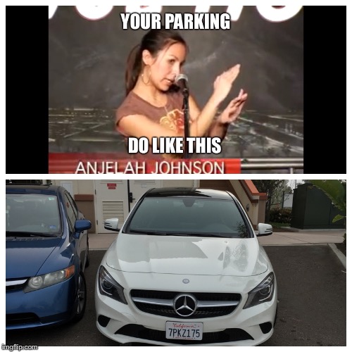 Horrible Parking | image tagged in parking,parallel parking | made w/ Imgflip meme maker