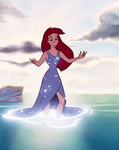 High Quality Ariel Dressed Up Blank Meme Template