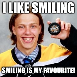 I like smiling | I LIKE SMILING; SMILING IS MY FAVOURITE! | image tagged in smiling | made w/ Imgflip meme maker