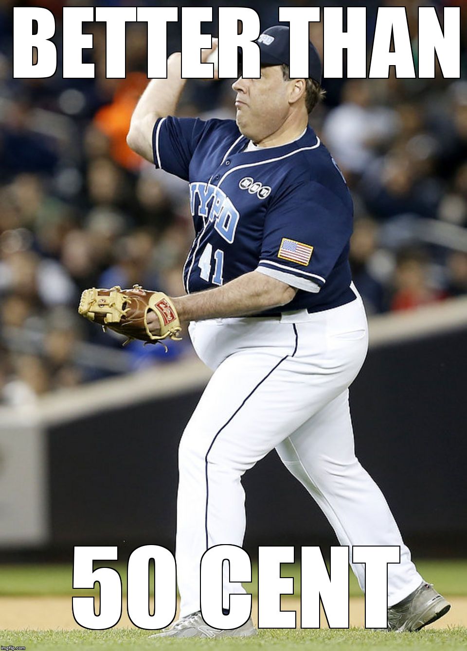 I can haz baseball | BETTER THAN; 50 CENT | image tagged in i can haz baseball | made w/ Imgflip meme maker