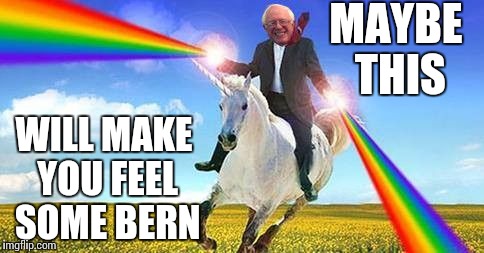 MAYBE THIS WILL MAKE YOU FEEL SOME BERN | made w/ Imgflip meme maker