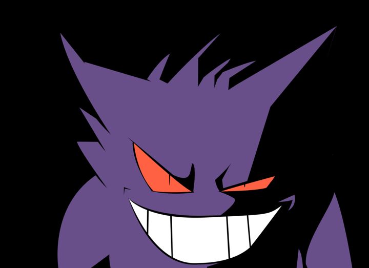 High Quality Shady Gengar Blank Meme Template