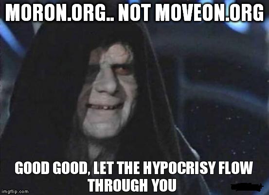 MORON.ORG.. NOT MOVEON.ORG | made w/ Imgflip meme maker