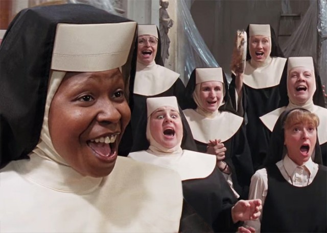 Sister act Blank Meme Template