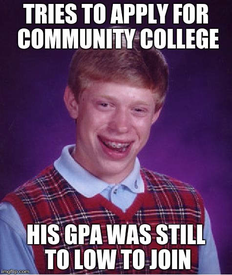 Bad Luck Brian Meme Imgflip bad-luck-brian-meme-imgflip