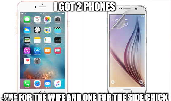 i got 2 phones one for