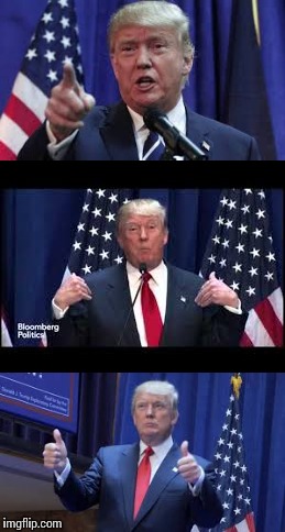 Let's make a deal Trump Blank Meme Template