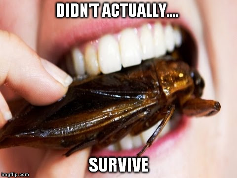 DIDN'T ACTUALLY.... SURVIVE | made w/ Imgflip meme maker
