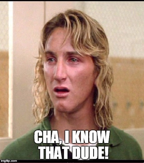 Right on, dude! | CHA, I KNOW THAT DUDE! | image tagged in meme,funny,jeff spicoli | made w/ Imgflip meme maker