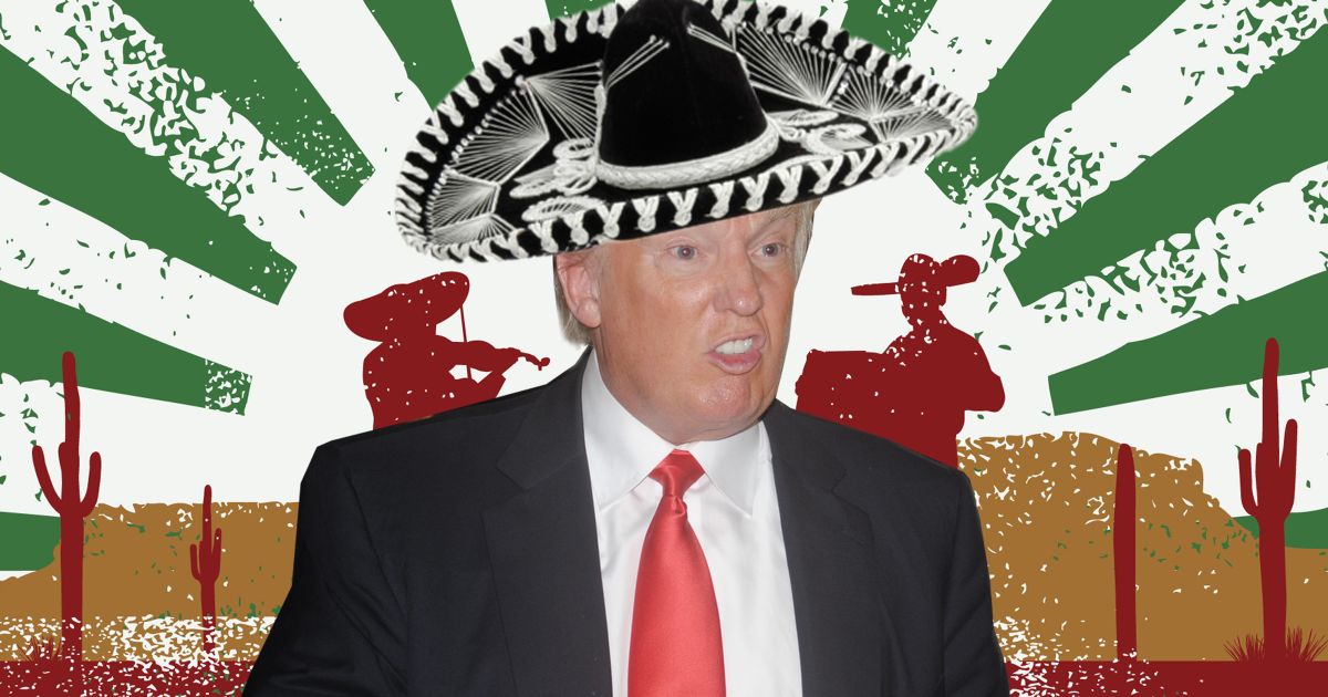 Mexican Trump Blank Meme Template