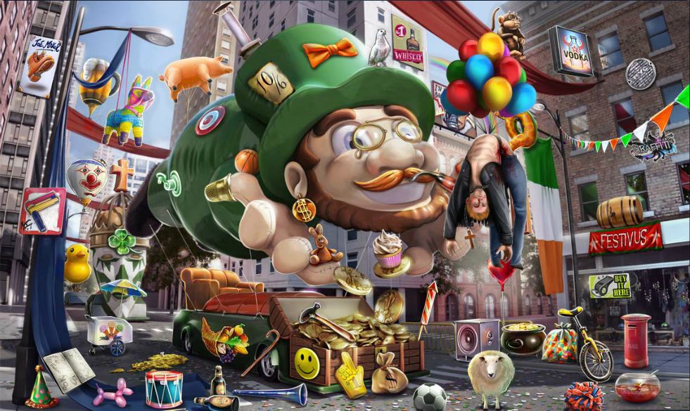 High Quality Street parade Blank Meme Template