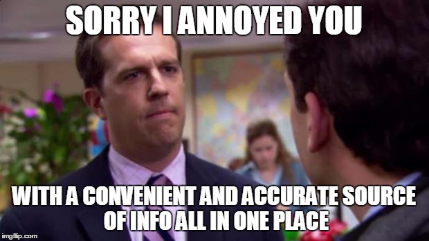 Sorry I annoyed you | SORRY I ANNOYED YOU; WITH A CONVENIENT AND ACCURATE
SOURCE OF INFO ALL IN ONE PLACE | image tagged in sorry i annoyed you | made w/ Imgflip meme maker