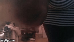nea nope | image tagged in gifs,girl,fat | made w/ Imgflip video-to-gif maker