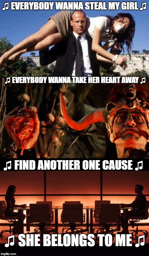 When did Songs get so creepy? | ♫ EVERYBODY WANNA STEAL MY GIRL ♫; ♫ EVERYBODY WANNA TAKE HER HEART AWAY ♫; ♫ FIND ANOTHER ONE CAUSE ♫; ♫ SHE BELONGS TO ME ♫ | image tagged in funny,song lyrics,music,one direction,creepy | made w/ Imgflip meme maker