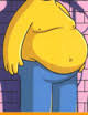 High Quality Homer belly Blank Meme Template