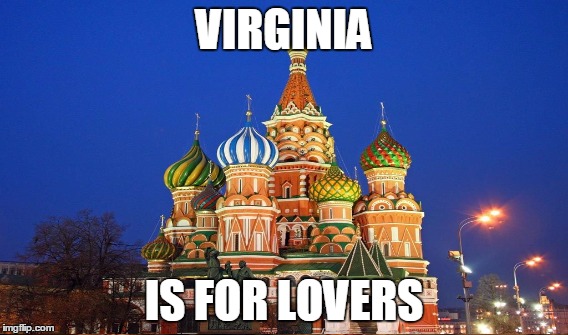 VIRGINIA; IS FOR LOVERS | made w/ Imgflip meme maker