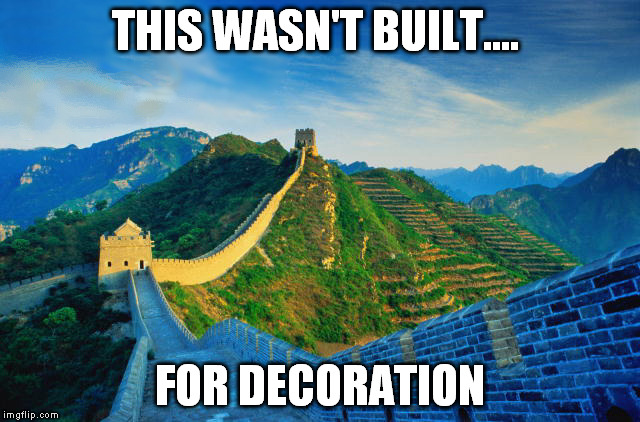 THIS WASN'T BUILT.... FOR DECORATION | made w/ Imgflip meme maker