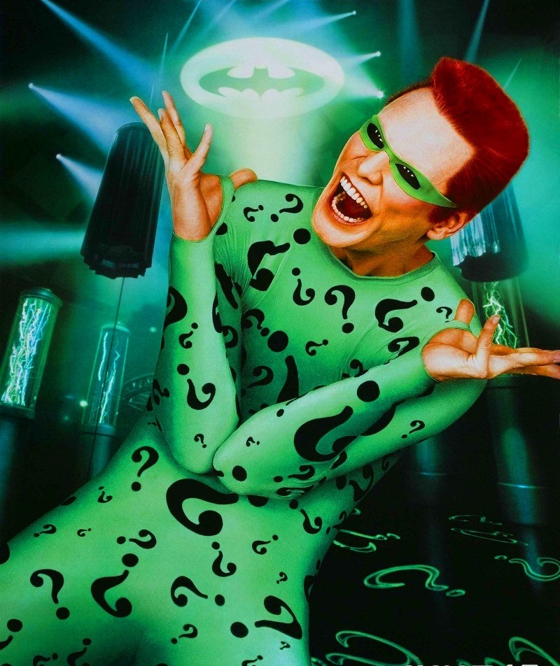 Jim Carrey Riddler Blank Meme Template