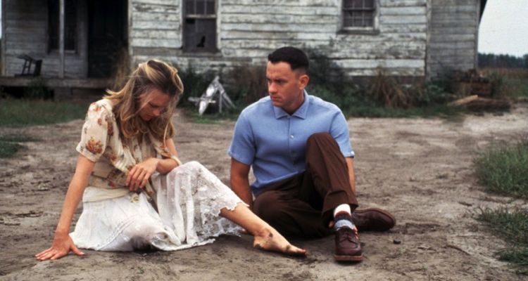 High Quality Forrest Gump and Jenny Blank Meme Template