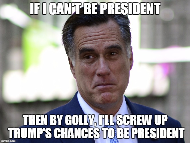 MITTY | IF I CAN'T BE PRESIDENT; THEN BY GOLLY, I'LL SCREW UP TRUMP'S CHANCES TO BE PRESIDENT | image tagged in screw up | made w/ Imgflip meme maker