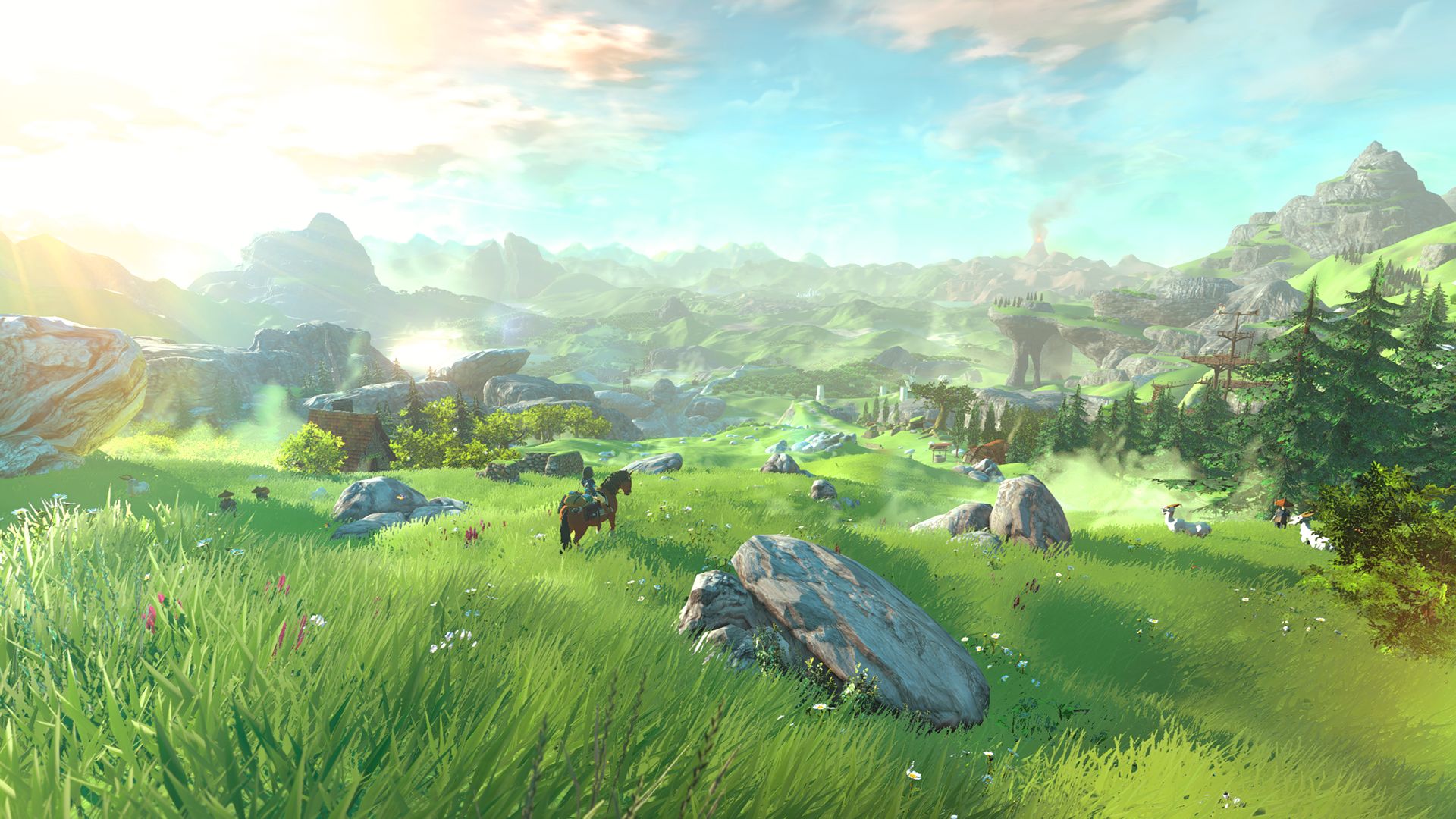 Zelda Wii U Hyrule Field Blank Meme Template