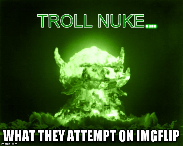 Too many good users on IMGflip to let this happen!  | .... WHAT THEY ATTEMPT ON IMGFLIP | image tagged in troll | made w/ Imgflip meme maker