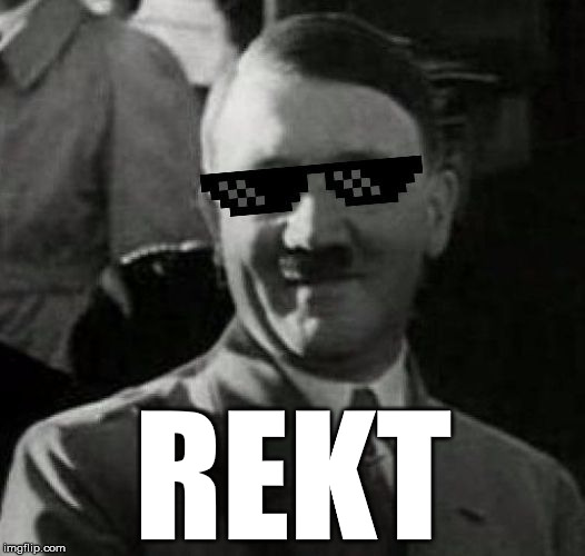 REKT | made w/ Imgflip meme maker