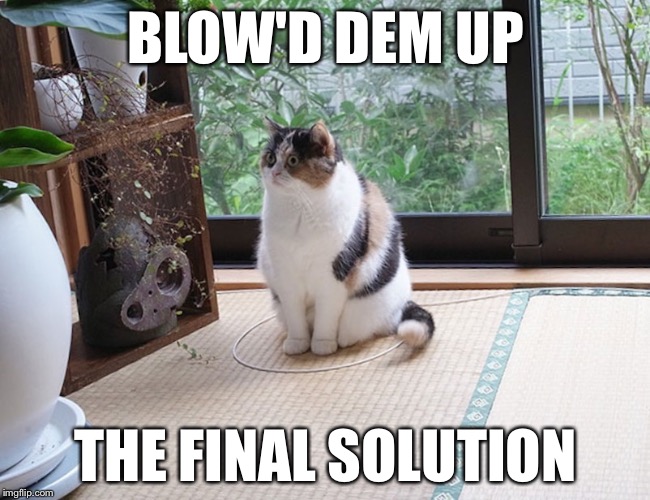 BLOW'D DEM UP THE FINAL SOLUTION | made w/ Imgflip meme maker