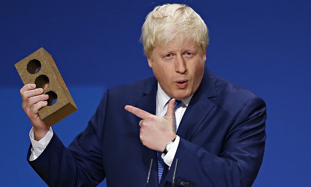 High Quality boris and his brick Blank Meme Template