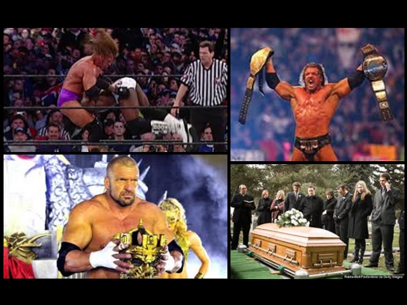 High Quality Triple H Burial Grounds Blank Meme Template