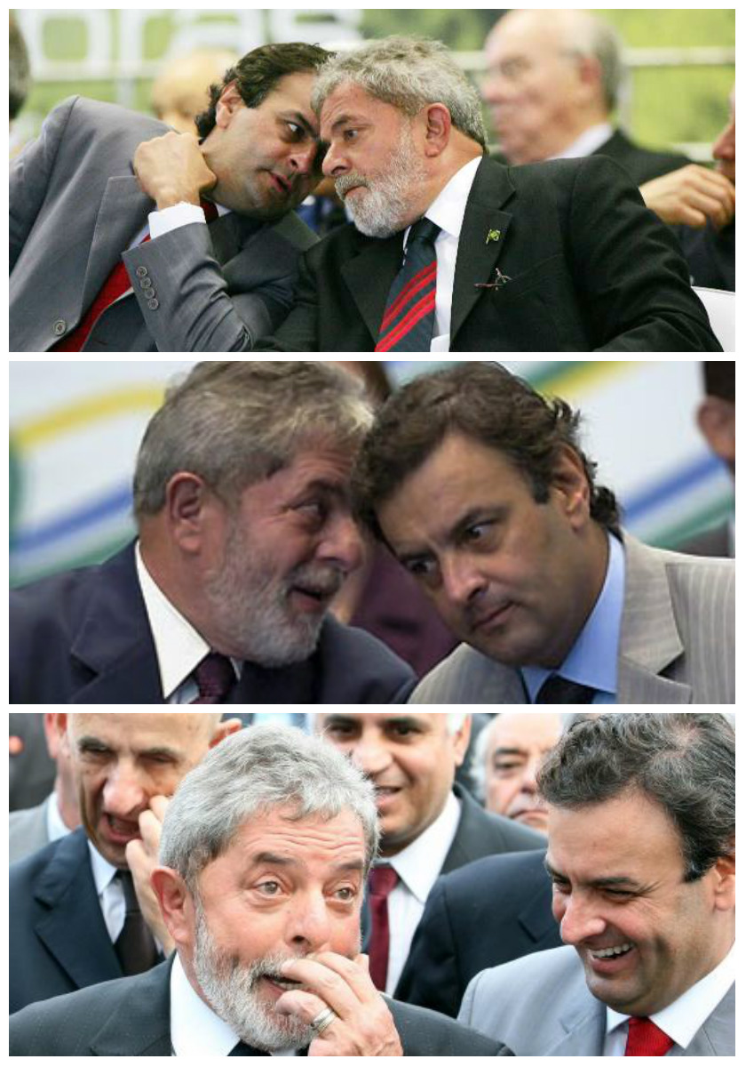 Lula e Aecio Blank Meme Template