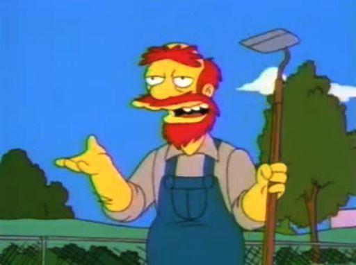 High Quality Groundskeeper Willie make it look like a suicide Blank Meme Template