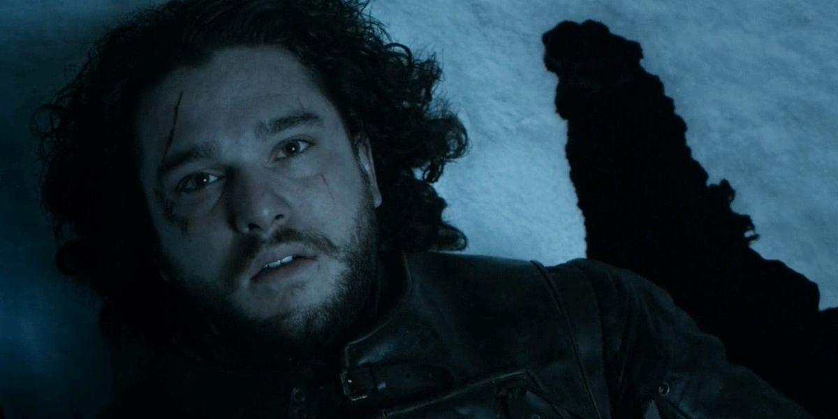 High Quality Jon Snow Dead Blank Meme Template