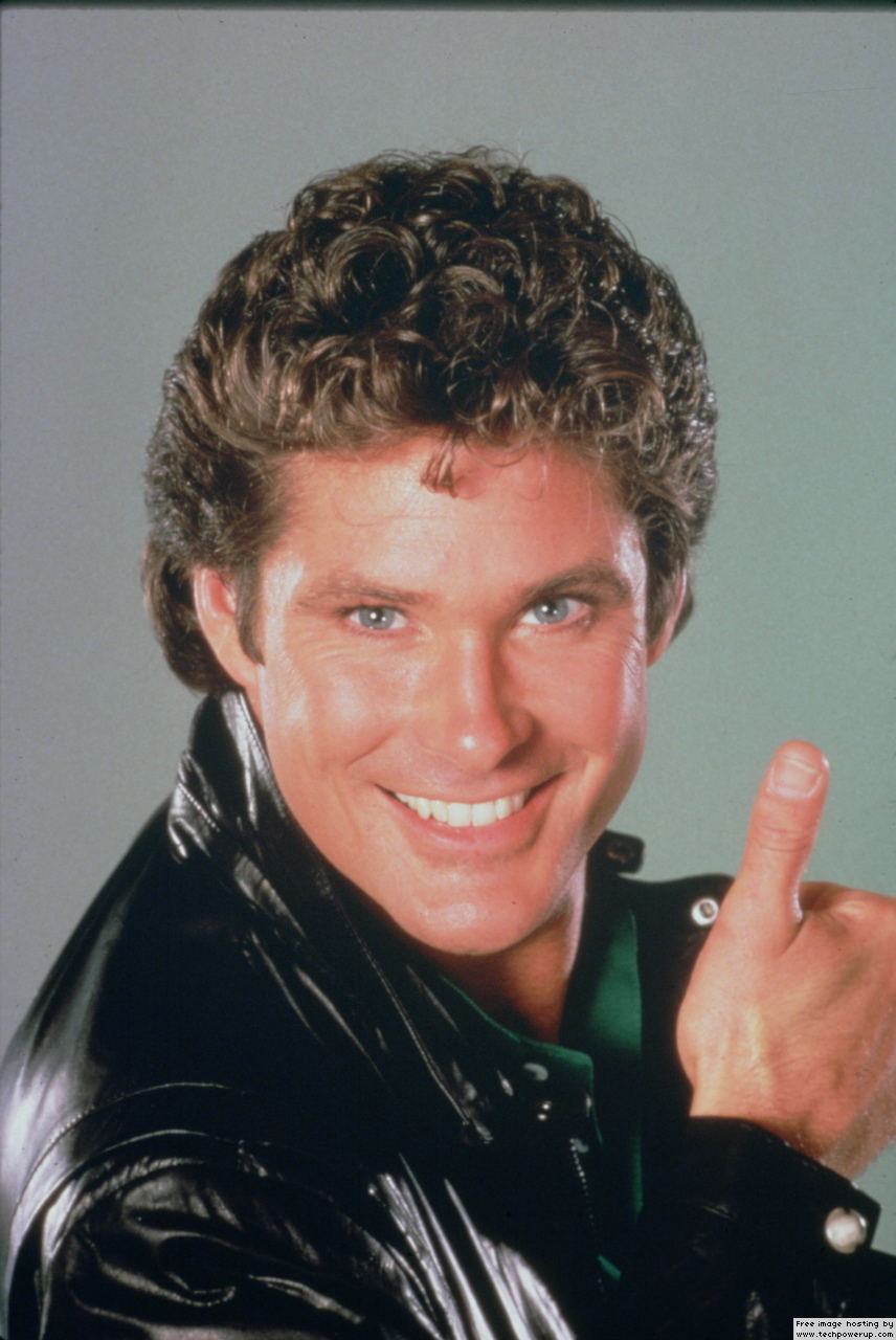 High Quality Michael Knight Sarcastic Thumbs Up Blank Meme Template
