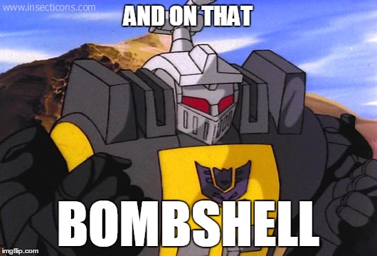 Top Gear G1 Bombshell | AND ON THAT; BOMBSHELL | image tagged in memes | made w/ Imgflip meme maker