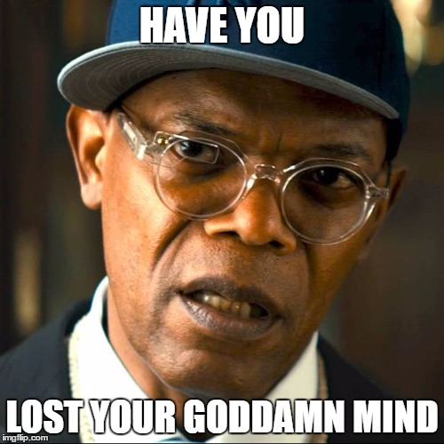 Lost your mind | HAVE YOU; LOST YOUR GODDAMN MIND | image tagged in samuel l jackson,lost your mind,one does not simply | made w/ Imgflip meme maker