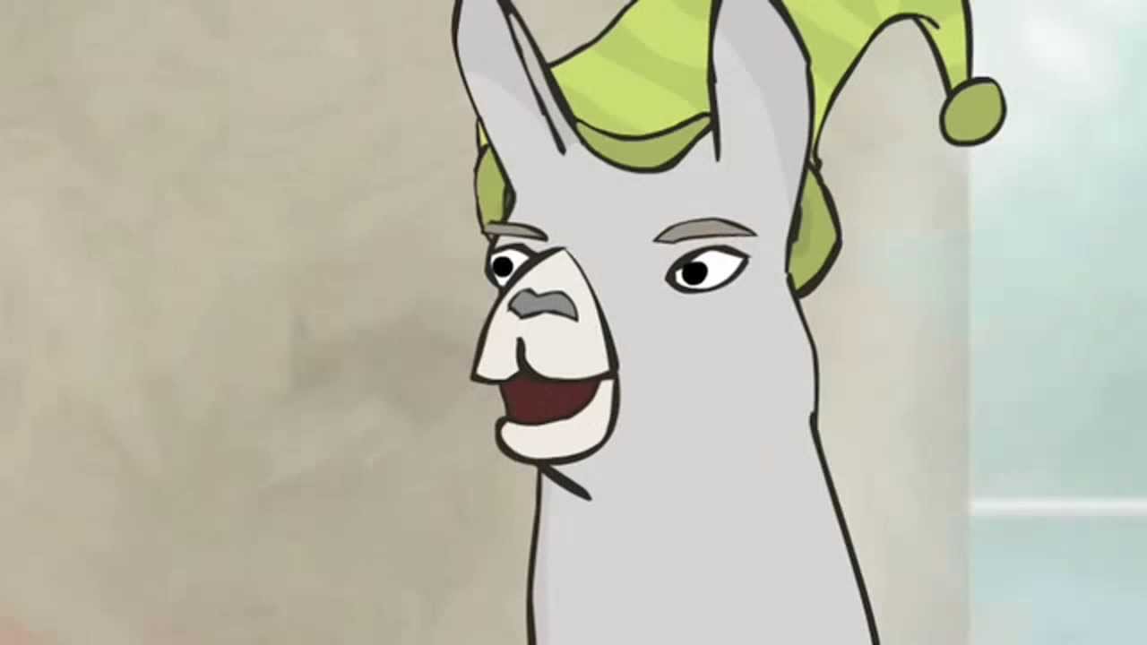 High Quality drama llama Blank Meme Template