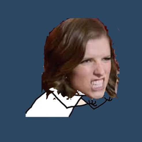 High Quality Y U No Anna Blank Meme Template